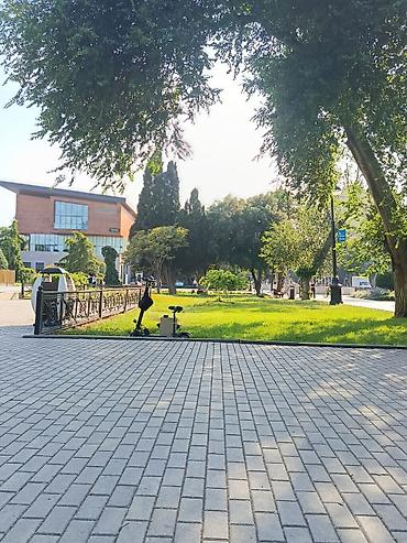elektrikli scooter en ucuz: Elektrik skuter – oturacaqlı, ön far və arxa STOP işıqları ilə — 2