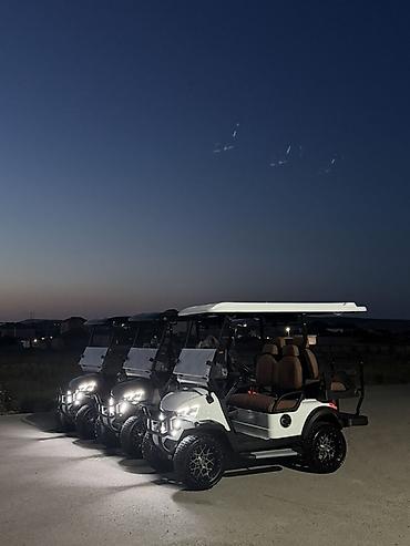Microcar: Elektrikli golf karları – 4 və 6 nəfərlik modellər - Güclü LED — 3