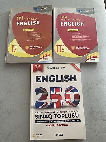 Testlər: İngilis dili test və sınaq topluları dəsti Tərkib: 2023 “Test Toplusu — 1