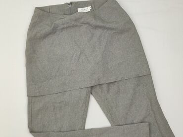 modne sukienki na połowinki: Hennes Collection, Material trousers for women, size S (EU 36)