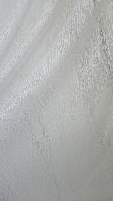 Parçalar: Ağ rəngli dekorativ tül parça dəsti - Yüngül, şəffaf və nəfəsalan — 13