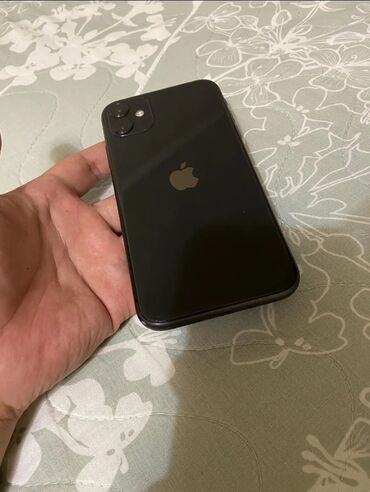 купить айфон бу: IPhone 11, Б/у, 128 ГБ, Black Titanium, Зарядное устройство, Чехол, Кабель, 97 %
