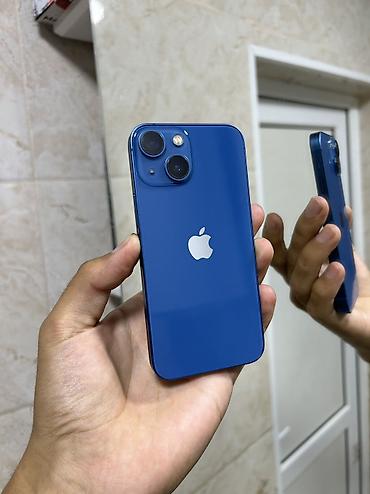 Apple iPhone: IPhone 13 mini, Новый, 128 ГБ, Синий, Чехол, 75 % — 1