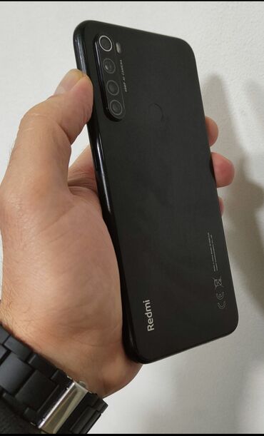redmi note 9 qiyməti: Xiaomi Redmi Note 8, 64 GB, rəng - Qara, 
 Barmaq izi, İki sim kartlı, Face ID
