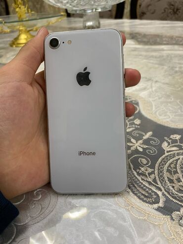 айфон 8 цена в бишкеке 64 гб: IPhone 8, Б/у, 64 ГБ, White Titanium, 100 %