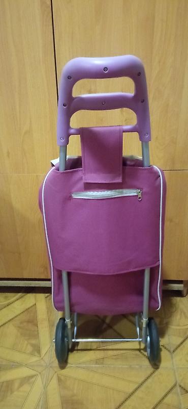 Biznes üçün avadanlıq: İki təkərli alış-veriş çantası/trolley Gündəlik bazarlıq, piknik üçün — 4