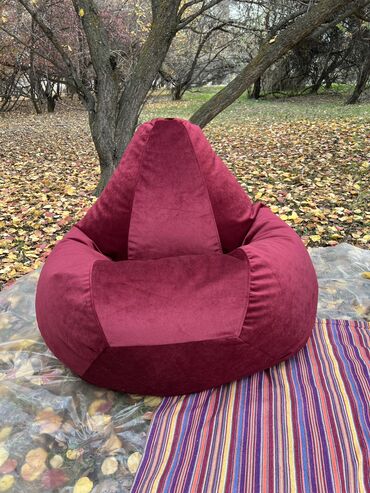 Мягкие кресла: Уютное и стильное кресло-мешок - отличное решение для вашего дома или — 4