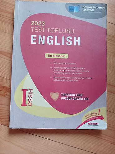 Testlər: İngilis dili Testlər 11-ci sinif, DİM, 1-ci hissə, 2023 il — 1