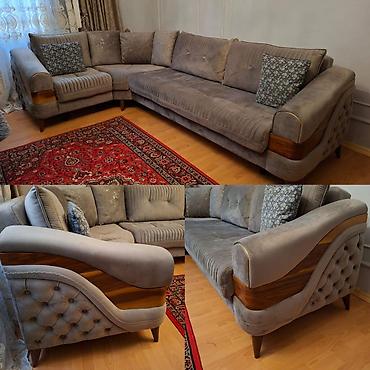 Digər mebel: EmaEma🩶 *Künc Divan 600₼Təcili Satılır* _Yenidir 2-aydir alınıb köç — 1