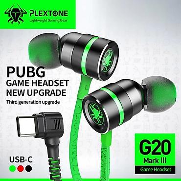 pubg pult: PLEXTONE G20 Mark III oyun qulaqlığı – USB Type‑C - Bağlantı: USB‑C — 2