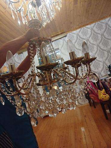 lustur ucuz: Çılçıraq, 10 və daha çox lampa, Şüşə — 8