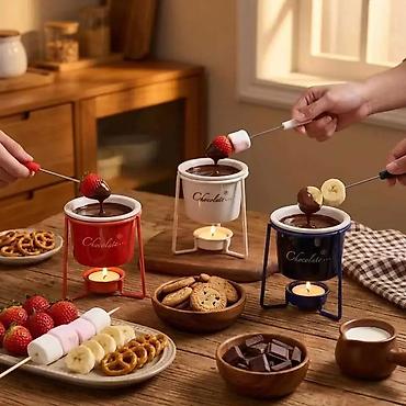 sufreler instagram: ✨ Şirin Anlarınızın Əvəzolunmaz Hissəsi: Şokolad Fondu Dəsti! 🍫🍓 — 9