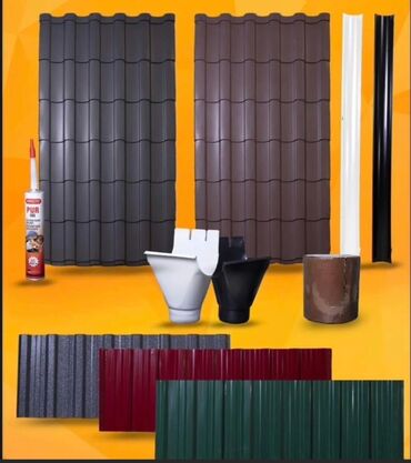 Profnastil: Dam örtükləri və aksesuarları - Cəmi 3 AZN-dən başlayan qiymətlərlə - — 3