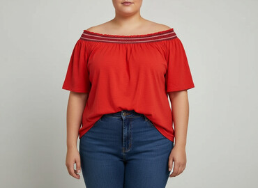 bluzy świąteczne dla całej rodziny: Women's blouse, size 4XL