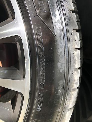 avtomobil ucun aksesuarlar: Mercedes-Benz orijinal dizaynlı 18” yüngül lehimli disk dəsti - Ölçü — 4