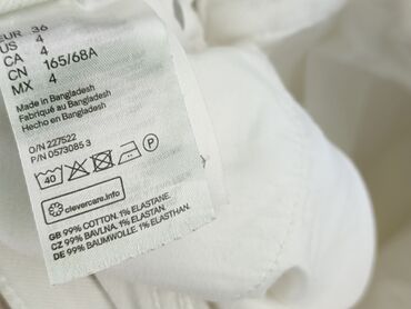 Jeansy: H&M, Jeansy damskie, rozmiar S — 7