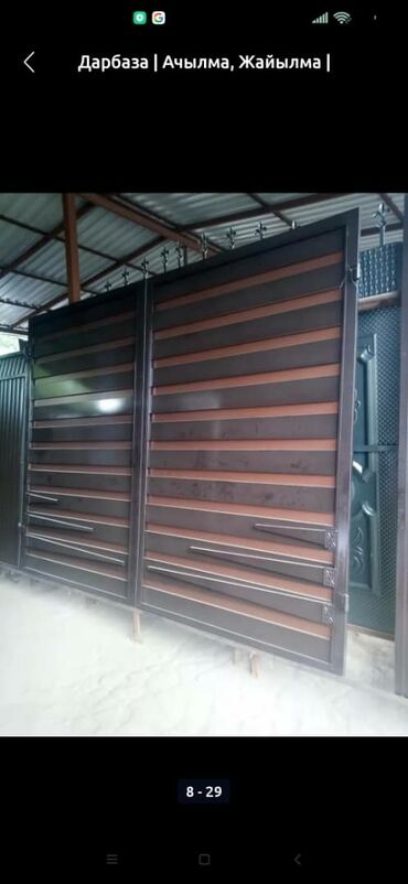 Распашные ворота: Ворота, распашные, откатные, металл Россия, отличное качество — 11