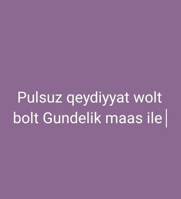 bmx velosiped qiymetleri: Pulsuz qeydiyyat bolt wolt gunluk maas Salam bolt Food Kuryeri