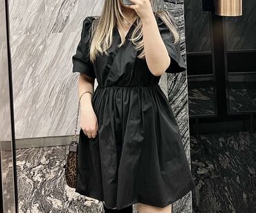 черное платье размер 38: Вечернее платье, Классическое, Короткая модель, M (EU 38)
