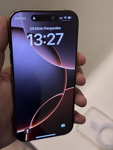 iphon 5 s: IPhone 16 Pro, 128 GB, Desert Titanium, Face ID — 1