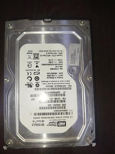 disk: Western Digital WD1600AAJS sabit disk 💾 Продаётся жёсткий диск Western — 2