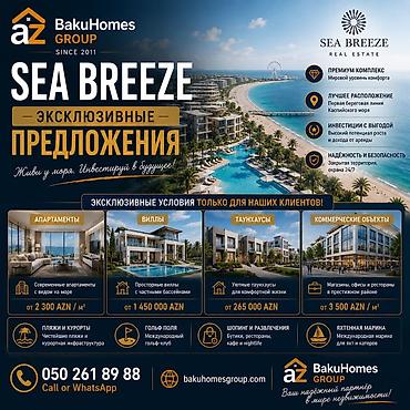 tap az bakixanovda evler: 1 otaqlı, 38 kv. m, Kredit var — 1