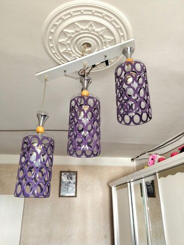 Ev saatları: Çılçıraq, 3 lampa