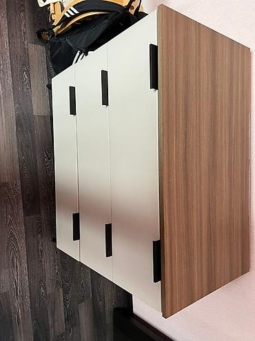 Спальные гарнитуры: Спальный гарнитур, Б/у, Двуспальная кровать, Тумба, Комод, Россия, Самовывоз, Платная доставка, цвет - Бежевый — 4