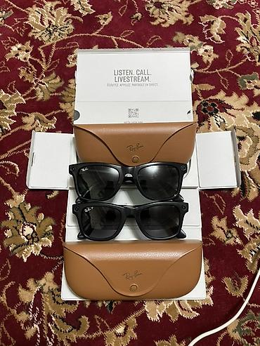 Умные очки Ray-Ban Stories в классической оправе Wayfarer. В