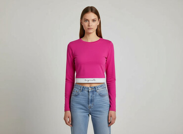 ubrania tuszujące brzuch: FB Sister, Women's blouse, size 2XS