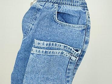 tanie bluzy nike: Spodnie jeansowe, Terranova, 14 lat, 164, stan - Idealny — 6