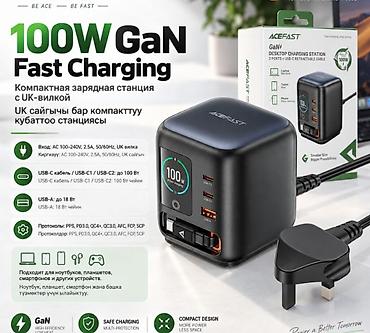 блок питания pangu: Зарядная станция ACEFAST Z10 100W GaN - Настольная компактная станция — 2