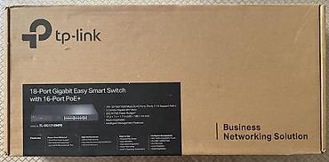 TP-Link TL-SG1218MPE (UN) – 18-Port Gigabit Easy Smart Switch, 16 PoE+