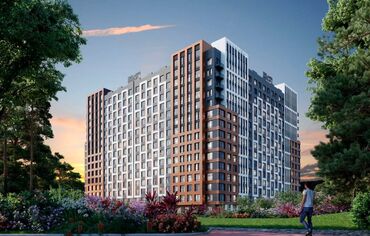 Продажа квартир: 1 комната, 46 м², Элитка, 8 этаж, ПСО (под самоотделку)