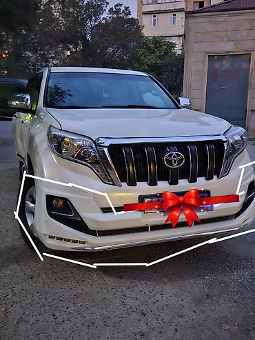 spoyler satilir: Toyota Land Cruiser Prado (J150) üçün kuzov dəsti – ön və arxa tampon — 1