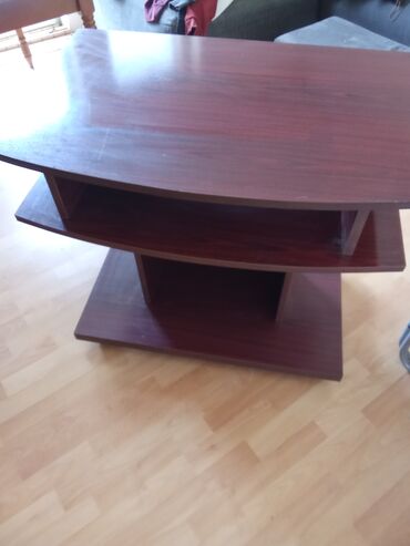 silikonska četka za wc šolju: TV stand, color - Brown, New