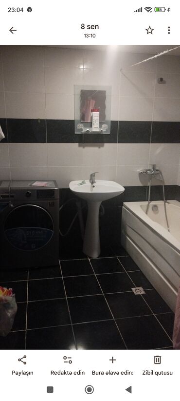 Uzunmüddətli kirayə mənzillər: Kirayə mənzil – mebel və məişət texnikası ilə - Geniş zal: divarboyu -da lalafo.az — 7 Uzunmüddətli kirayə mənzillər: Kirayə mənzil – mebel və məişət texnikası ilə - Geniş zal: divarboyu — 7