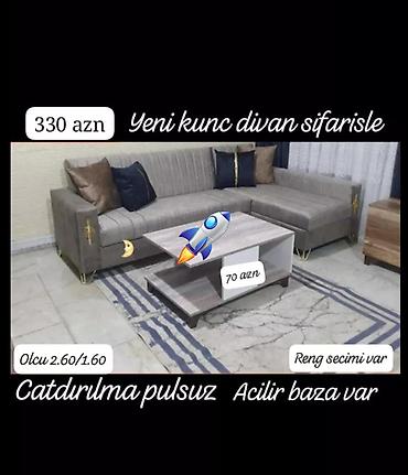işlənmiş ucuz divanlar: Künc divan — 1
