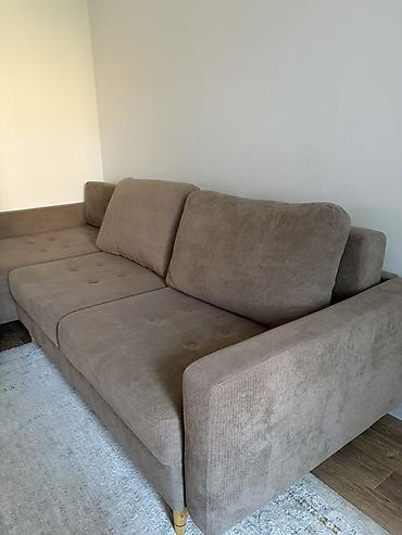 sofa: Угловой диван, C подушками, Трехместный — 2