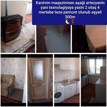 Uzunmüddətli kirayə mənzillər: Kirayə mənzil – Xanımın mağazasının aşağısı, artezyanın və Texnologiya — 1