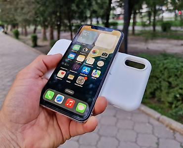 Apple iPhone: IPhone Xs, Б/у, 64 ГБ, Серебристый, Чехол, 100 % — 16