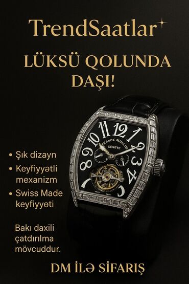 Yeni, Qol saatı, Frank Muller