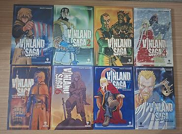manga kitab: Manga set Vinland Saga 1-8 türkce teptezedir veziyyetleri eladir — 2