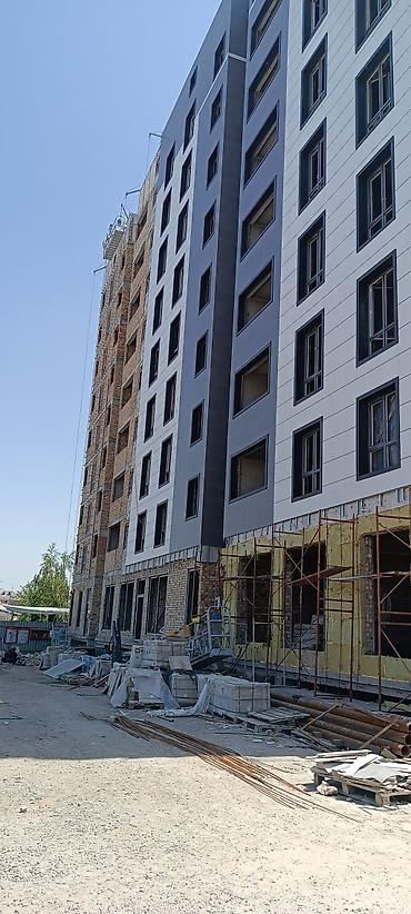 столовые: 1 комната, 43 м², Аламедин-1 мкр Элитка, 3 этаж, ПСО (под самоотделку) — 2
