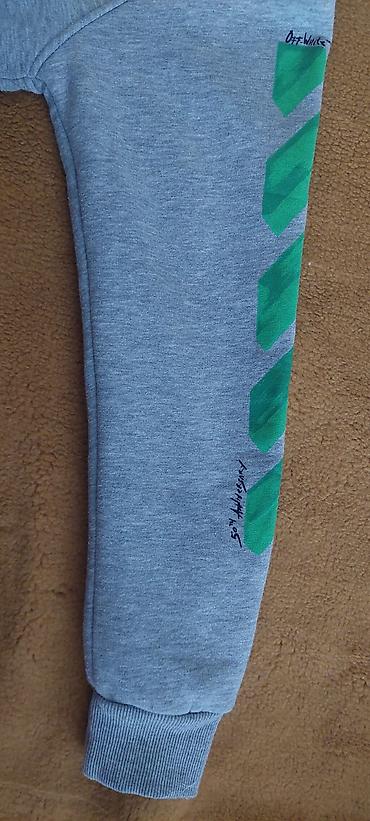 nike tech fleece: Мужская толстовка, L, Off-White, Б/у, цвет - Серый — 4