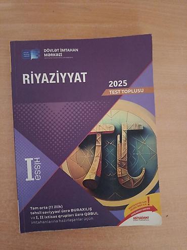 Testlər: Riyaziyyat test toplusu 1ci hissə 2025ci il — 1