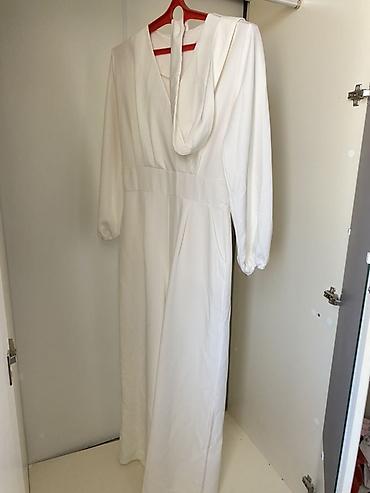 Другая женская одежда: Набор одежды (4 предмета): 1) Платье-абайя голубого цвета с белой — 2