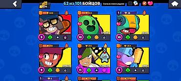 Другие игры и приставки: Аккаунт Brawl Stars - Трофеи: 15 248 (рекорд 15 250) - Путь к славе — 8