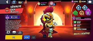 dayə axtariram: Brawl Stars oyunu üçün hesab - Kupa: 11,312 - Savaşçılar: 71/104 - — 7