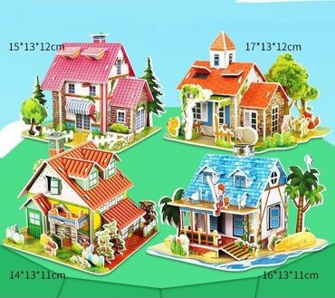 Игрушки: Для школьных поделок🔥 Готовых нет Наборы для творчества: пазлы — 8